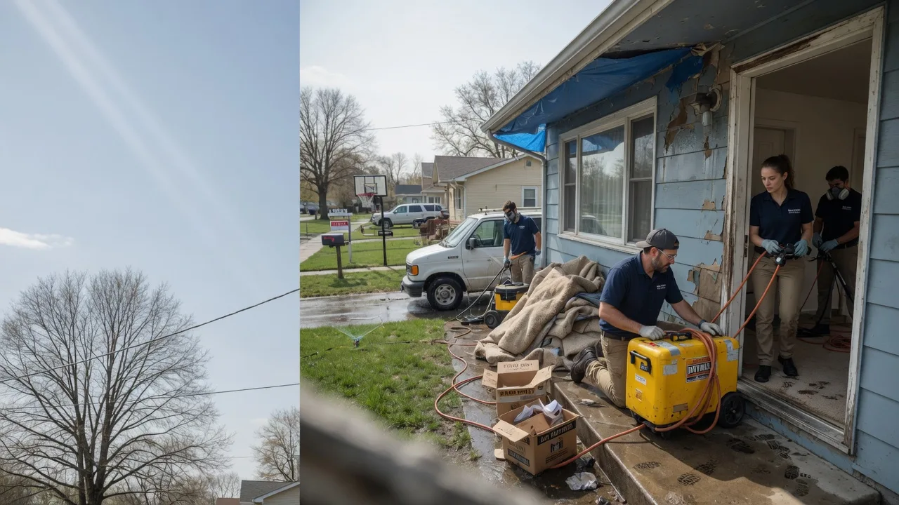 Basement Flood Cleanup in Michigan near me